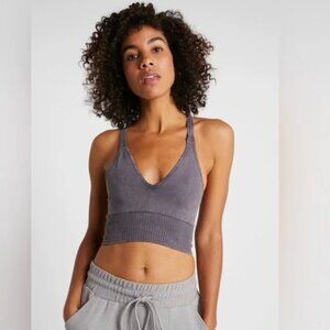 FP Movement Good Karma Crop Tank Grey